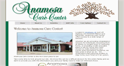 Desktop Screenshot of anamosacarecenter.com