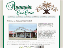 Tablet Screenshot of anamosacarecenter.com